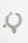 Pulsera cadena charrua plateado