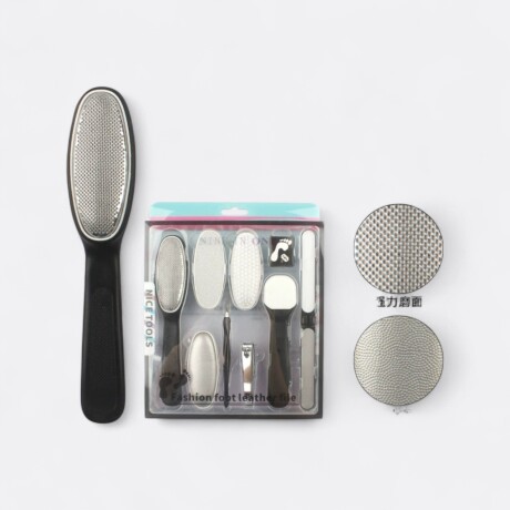 Set De Pedicura Negro