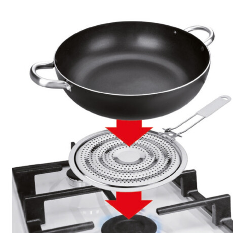 Difusor para Gas Acero Estañado 21 cm Ibili Difusor para Gas Acero Estañado 21 cm Ibili