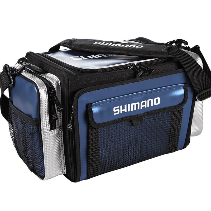 Bolsa de Pesca Shimano Grande – Organizador con Bandejas SHIMANO - ACCESORIOS DE PESCA - BOLSA BORONA GRANDE