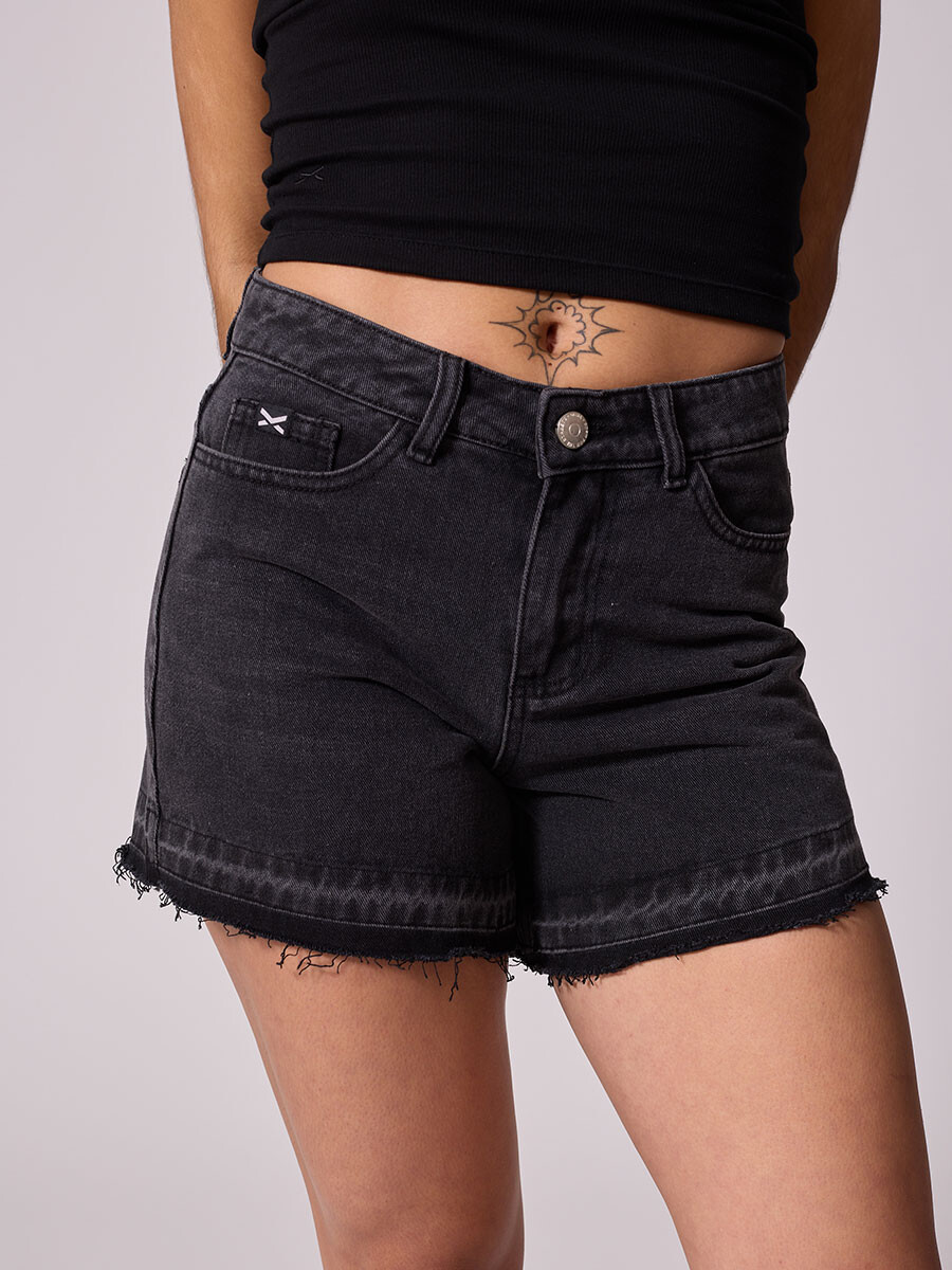 SHORT JEAN SANKO DIXIE - Negro 