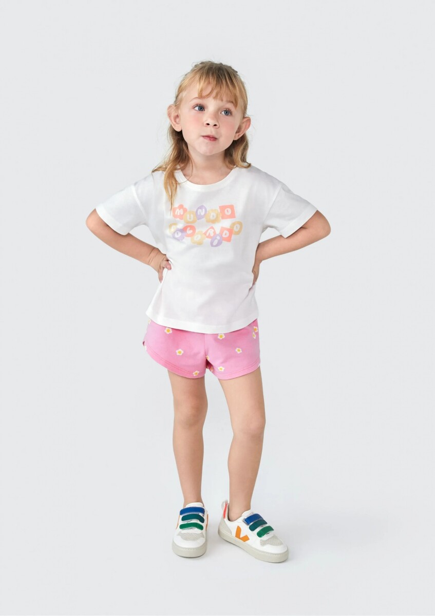 CONJUNTO INFANTIL ESTAMPADO - BEIGE 