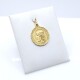 Medalla en oro 18k de Cristo Antiguo. Diámetro 23mm Medalla en oro 18k de Cristo Antiguo. Diámetro 23mm