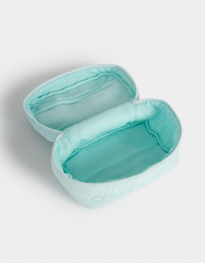 Cosméticos Sets Portacosméticos Just Vibing - Azul Celeste