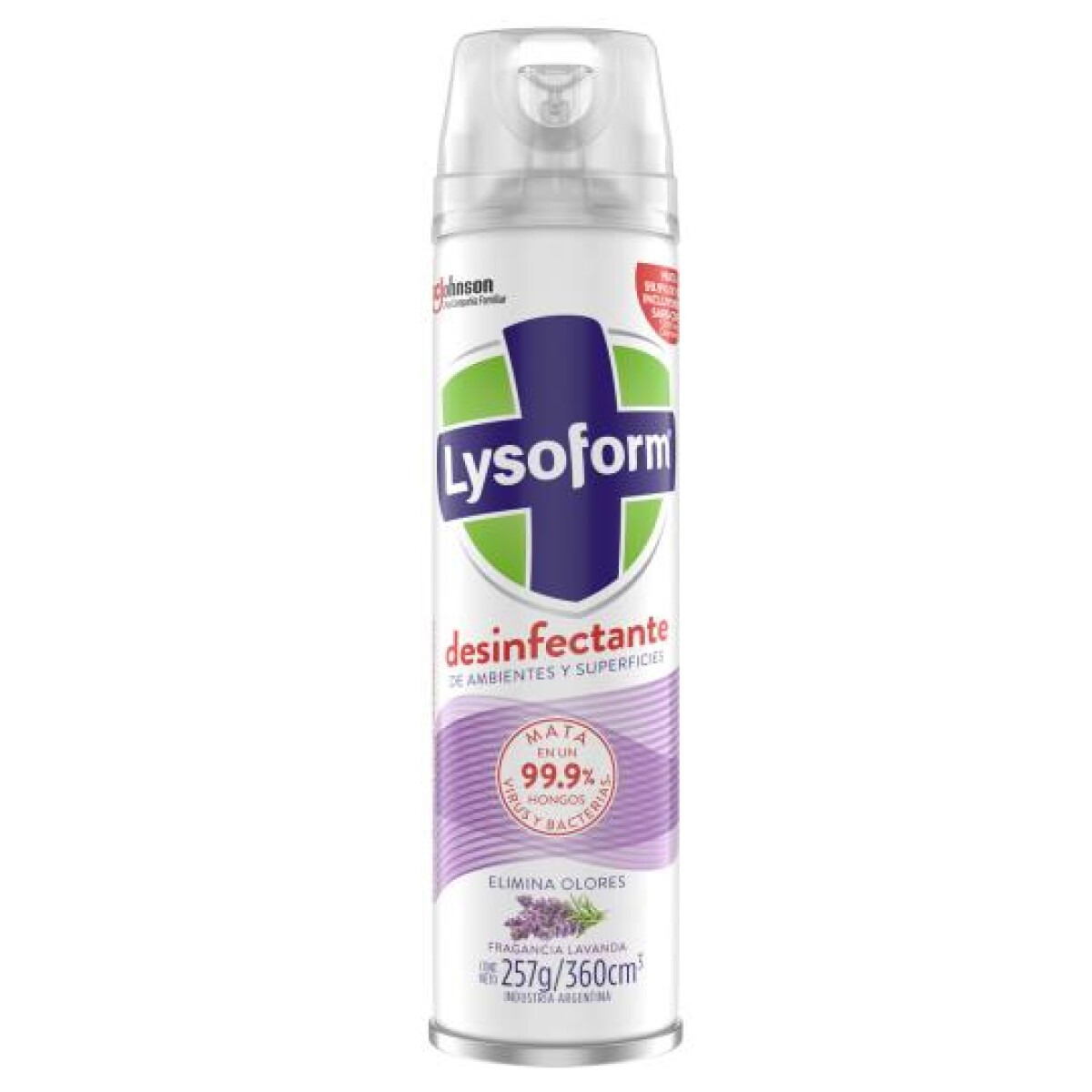 LYSOFORM AEROSOL LAVANDA, 360CC 