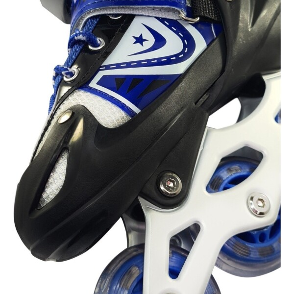 Patines Rollers Extensibles Calidad Colores Infantil Niños Variante Color Azul Talle 31-34