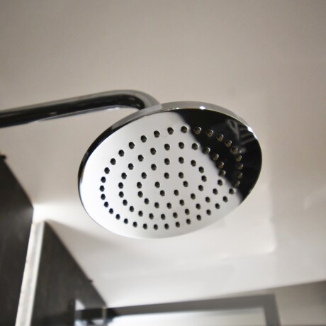 GRIFERIA ROSETA BAÑO AHORRADORA CROMO SATINADO LINEA CARPI CROMO