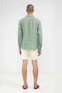 100% LINEN LONG SLEEVE SHIRT Cardamomo