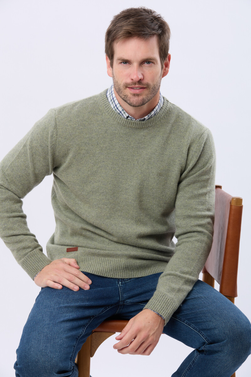 BUZO DE LANA - Verde Claro 