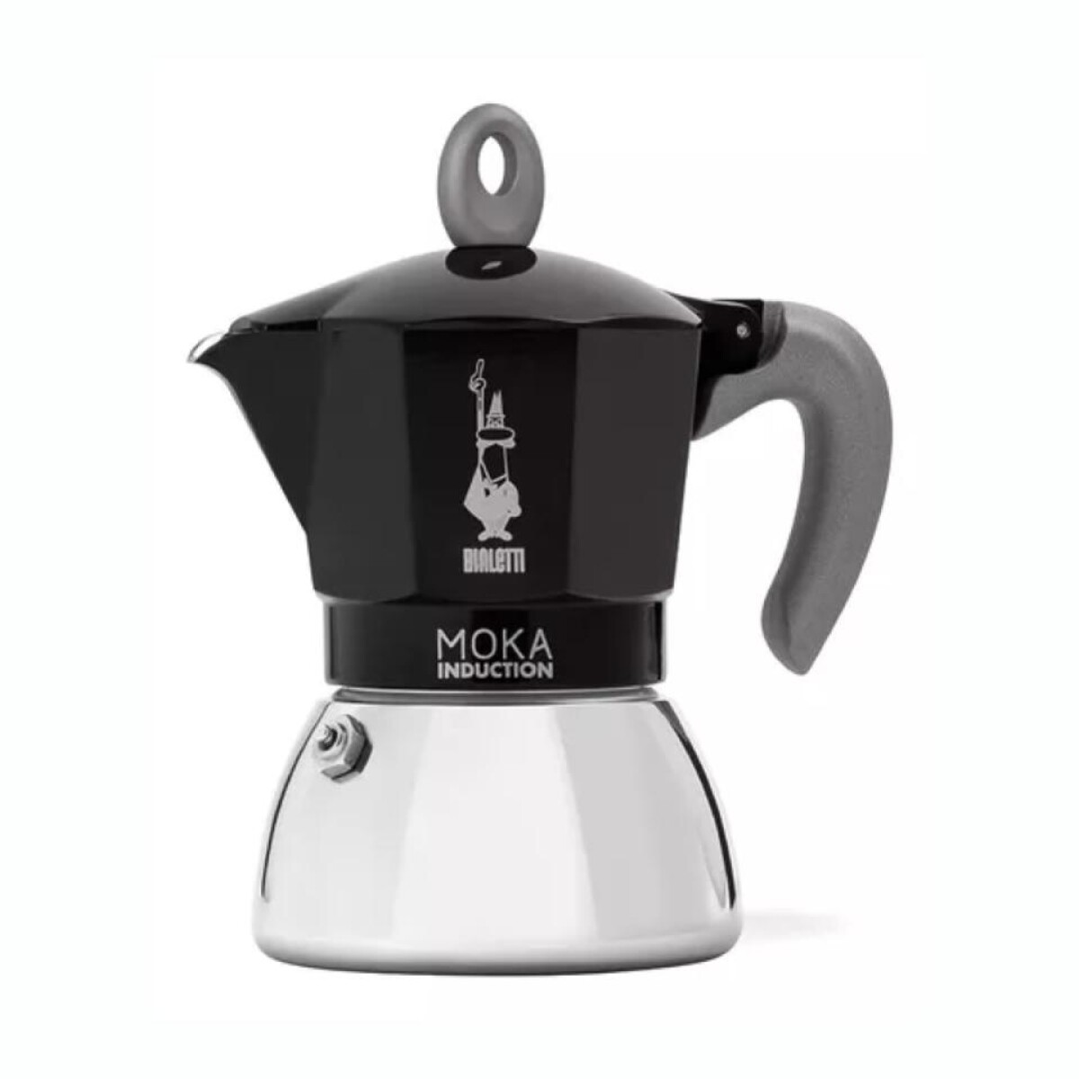 Cafetera Italiana BIALETTI Moka Induction 4 Tazas - Negra 