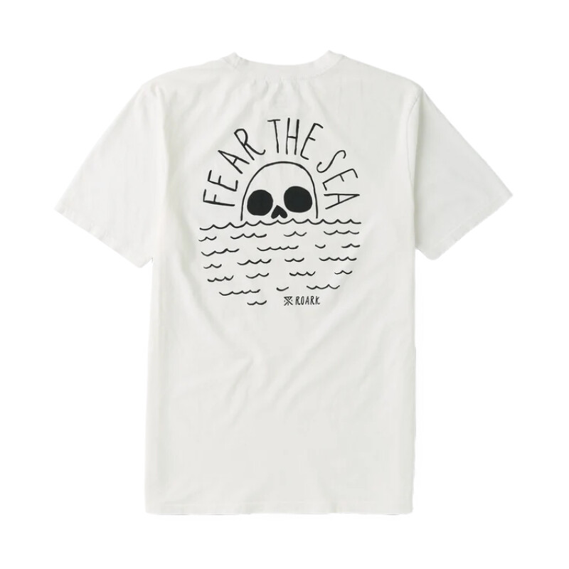 Remera Roark Fear The Sea - Blanco Remera Roark Fear The Sea - Blanco