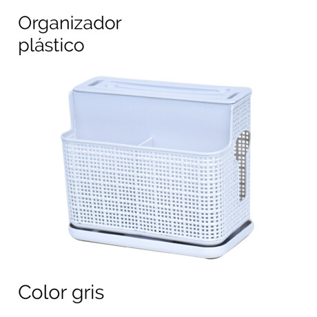 Organizador Plastico Con Compartimento Para Cuchillos 19x17x Organizador Plastico Con Compartimento Para Cuchillos 19x17x