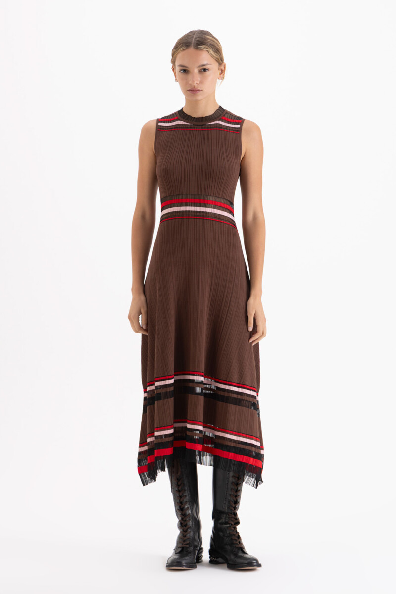 VESTIDO JAPON Chocolate