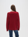 Sweater Varsity Cereza
