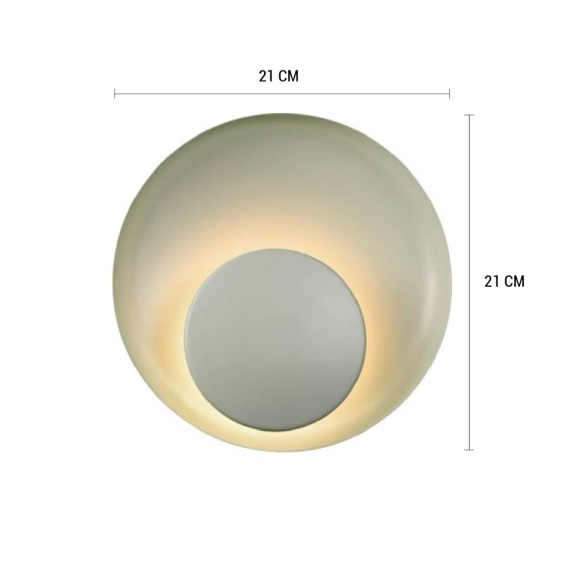 LUMINARIA DE PARED LENNY Luminaria de Pared Lenny Verde