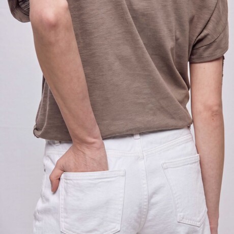SHORT CLAUD Blanco