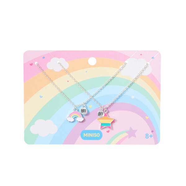 Collar rainbow 2pcs diseño 1