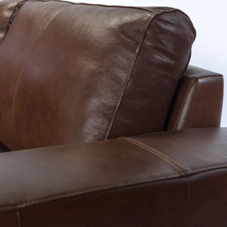 Sillon Lux 3 Cuerpos Caramelo - Chaise izquierdo