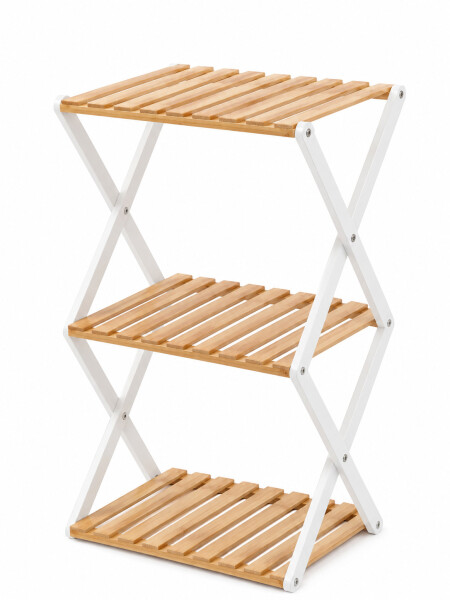 ESTANTERIA ZIGZAG BLANCO