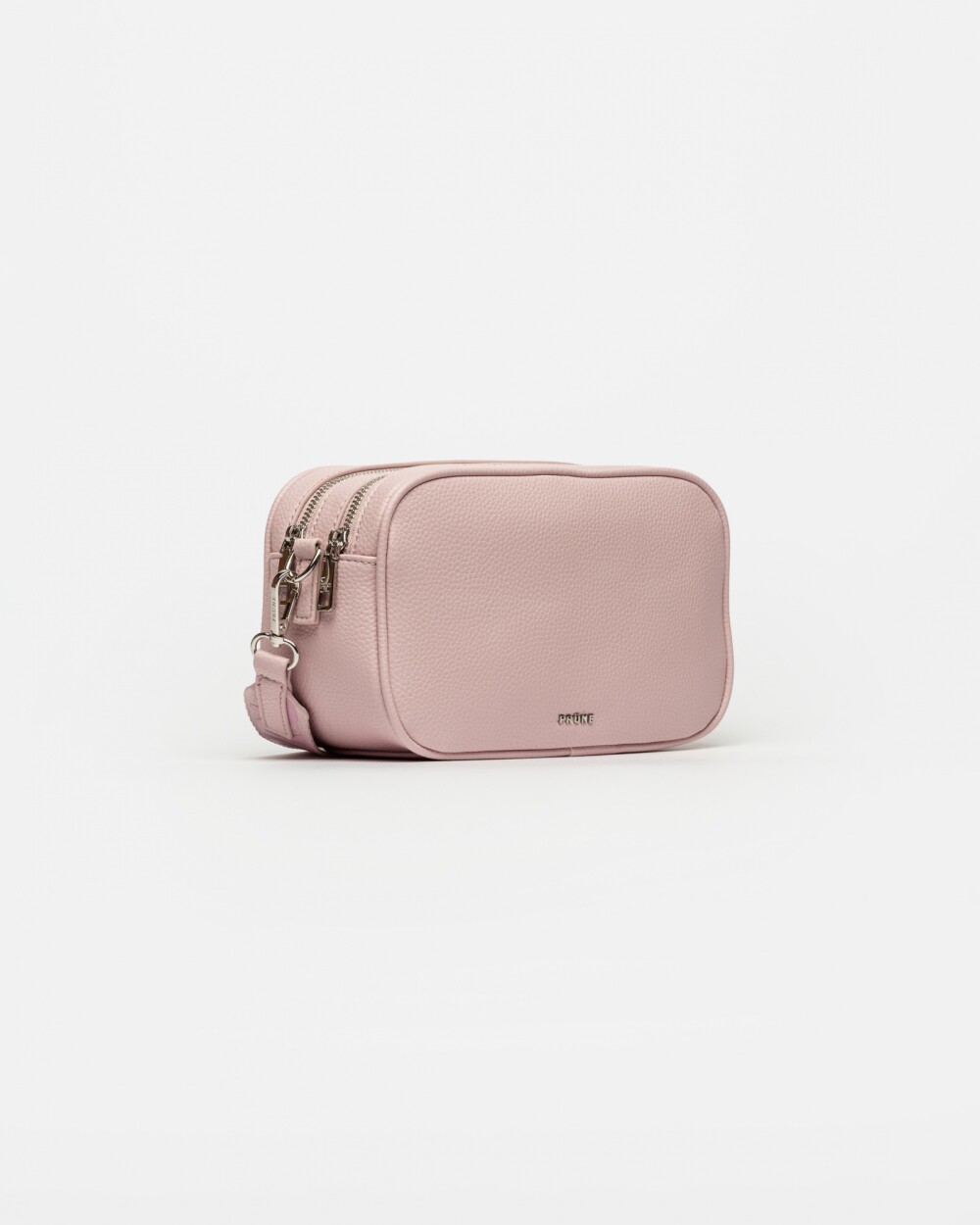 Bandolera Adisa En Efecto Cuero Rosa