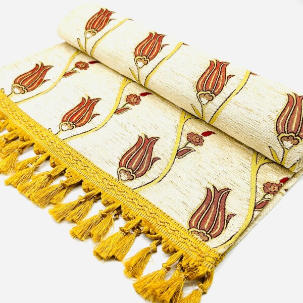 Caminero de mesa 1,40 Tulipa Blanco
