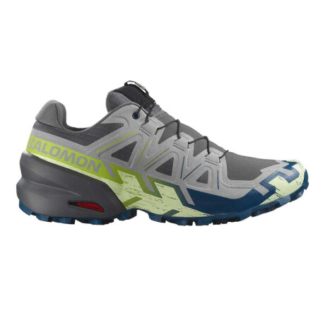 Salomon Speedcross 6 Para Hombre Gris-Lima