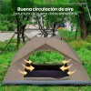 Carpa Automatica Autoarmable Profesional 6 Personas BEIGE