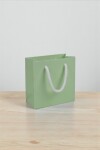Bolsa cartulina 10x05x10 cm PASTEL AQUA