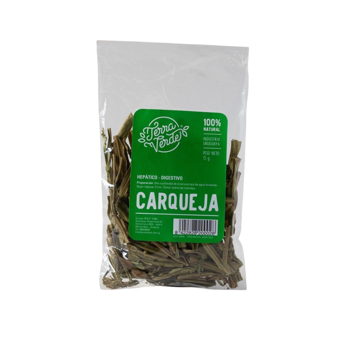 Carqueja Terra Verde 15g 