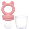 Set molde helado y mordillo alimentacion BUBA rosa