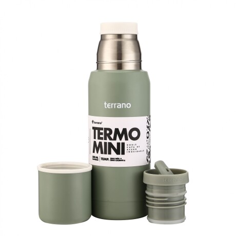 Termo Mini Premium - 500mL. Oliva