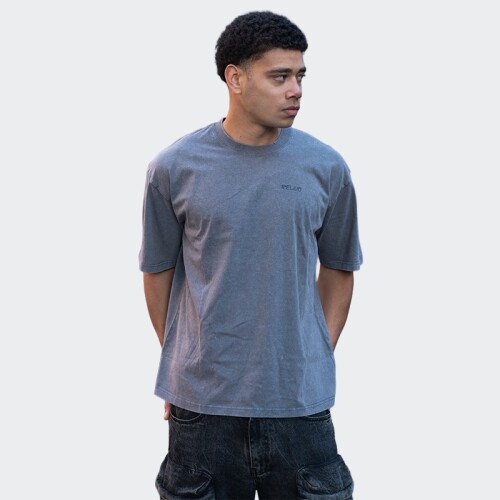 Remera Relajo Rinascere Gris