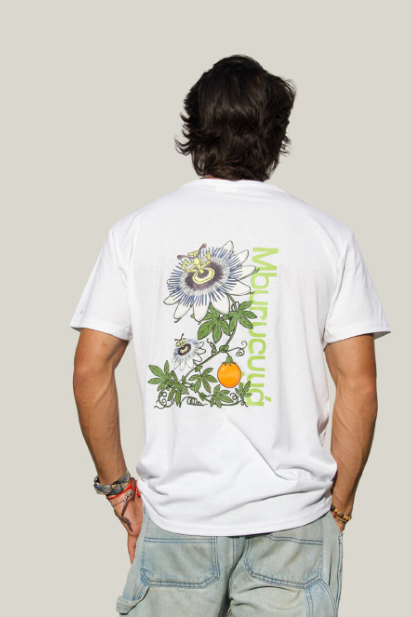 Camiseta Mburucuya Brixton Blanca