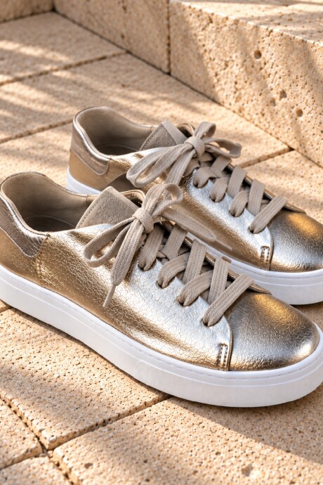 Zapatilla Aline Bronce