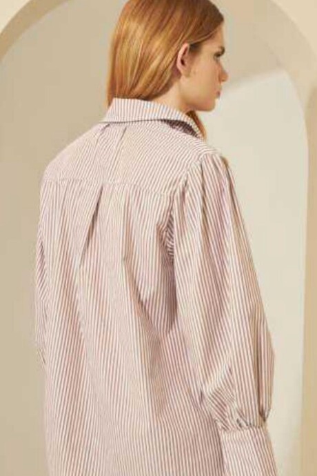 CAMISA SELF LOVE MARRON