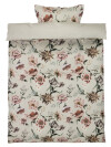 Juego funda nórdica saten ESTHER 155x220 natural Juego funda nórdica saten ESTHER 155x220 natural