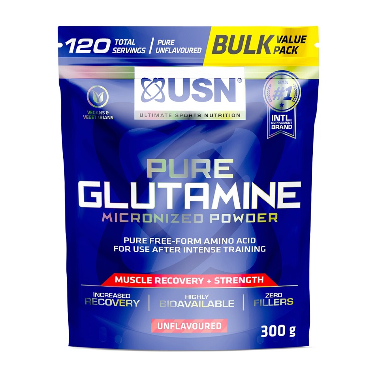 Usn Pure Glutamine 300 Grs. 