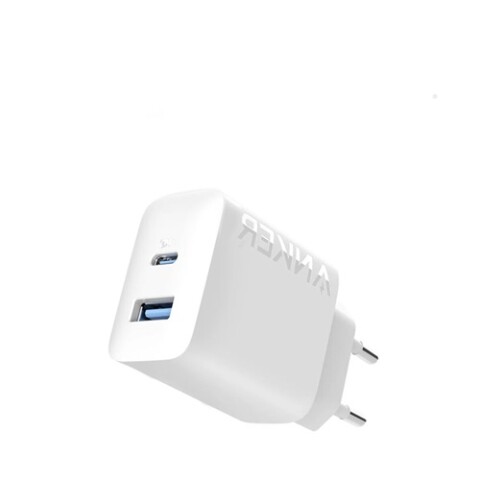 Cargador ANKER 20W USB-A USB-C White Cargador Anker 20w Usb-a Usb-c White