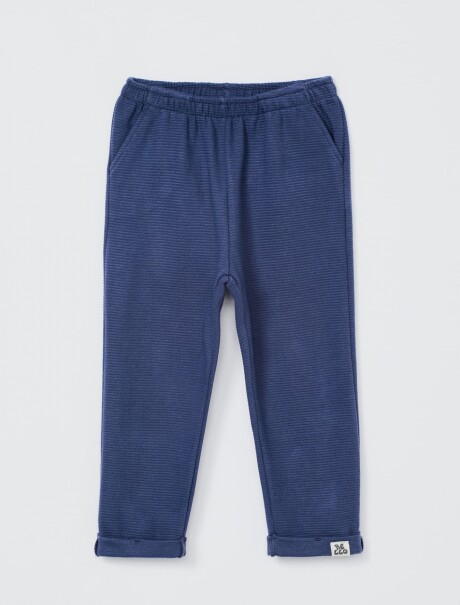 PANTALÓN BÁSICO INFANTIL AZUL