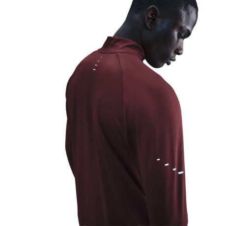 Campera Nike Stride Dri-Fit 1/4-Zip Running Top de Hombre Rojo