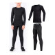 Conjunto Deportivo Infantil X2 Piezas Calza + Camiseta Negro Negro