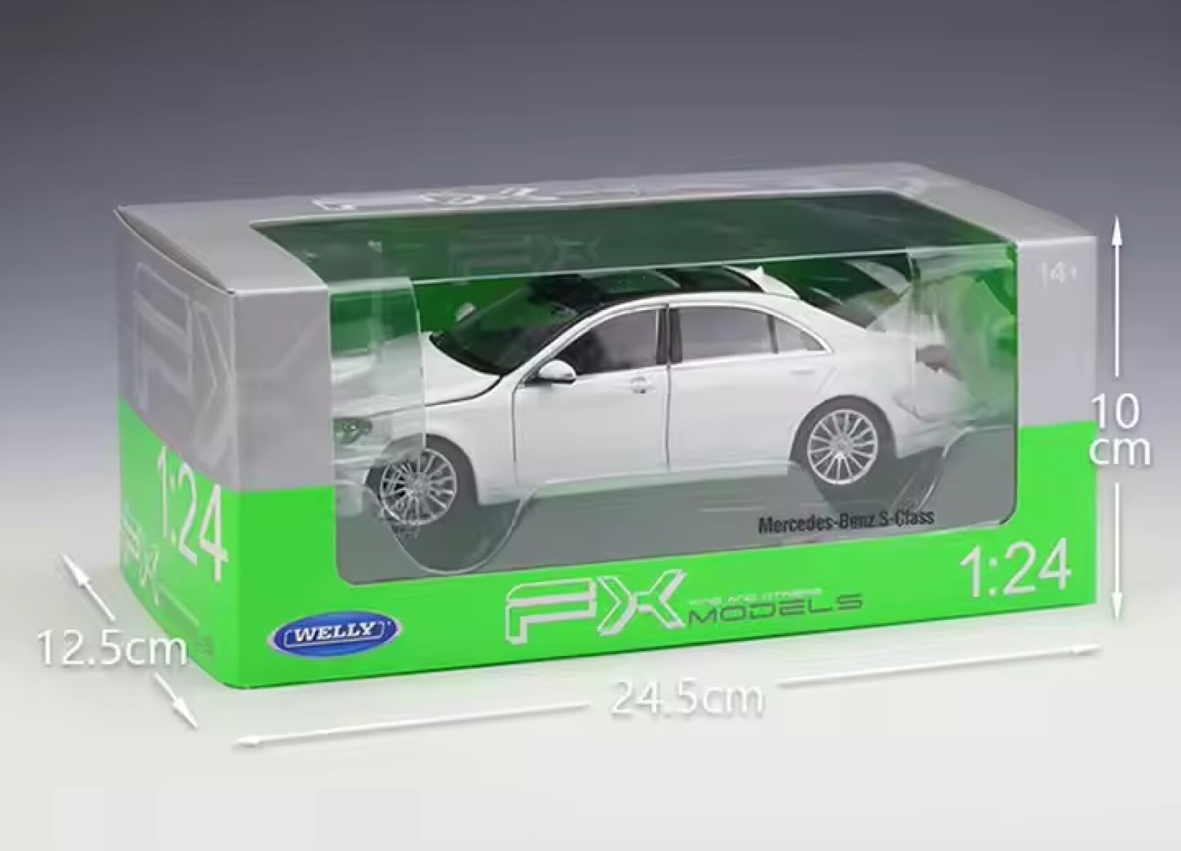 Mercedes Benz S Class Coleccion Welly 1:24 St 