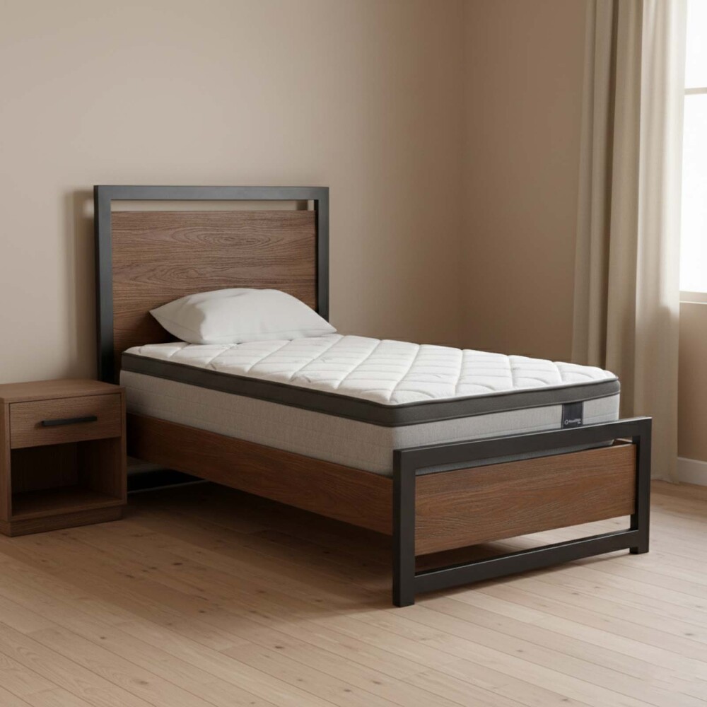 COLCHÓN 1 1/2 PLAZA RESORTESPOCKET1 VELVET