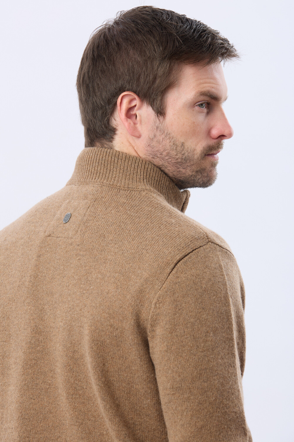 BUZO DE LANA DE ABRIGO Tostado