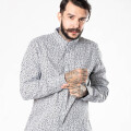 CAMISA CALEB REV Gris