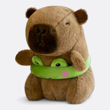 Peluche Capibara Con Flotador Peluche Capibara Con Flotador