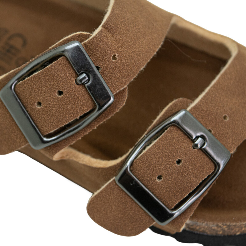 Sandalias Chill Sunday de Niños - YF24K Marron