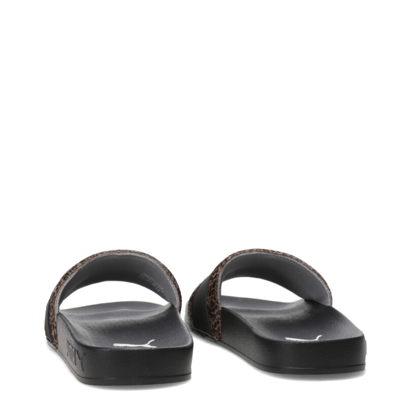 Sandalias Puma Leadcat 2.0 Animal Flair Femenino Negro - Animal Print