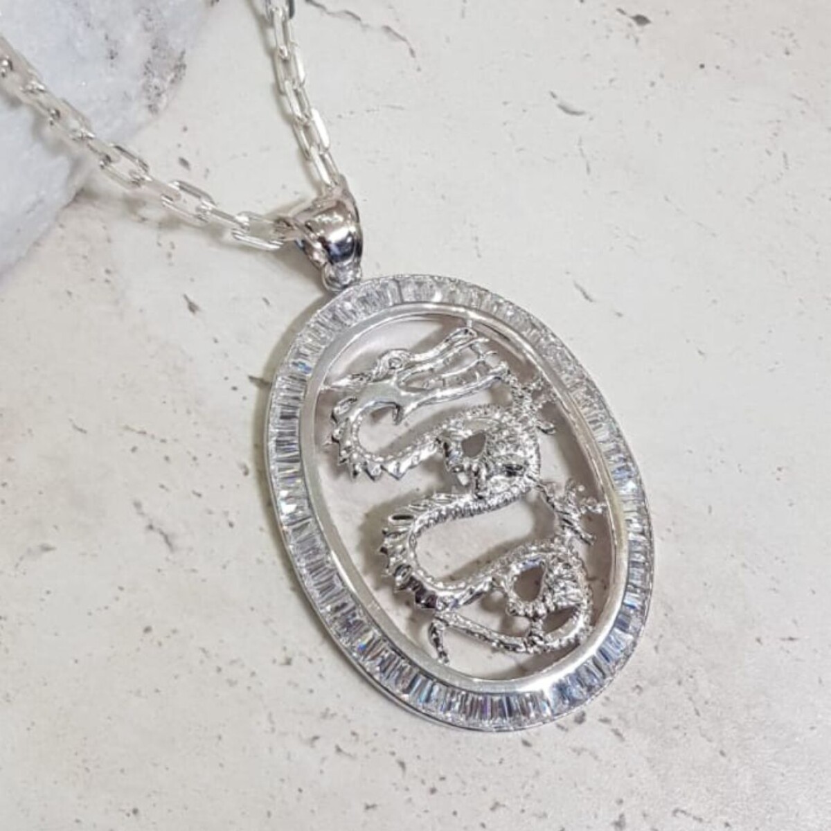Medalla Dragon N°2 - Plata 925 