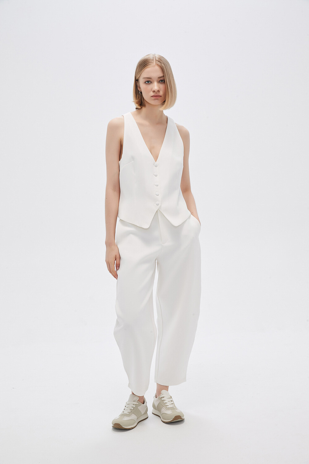 Pantalon Fienas Blanco